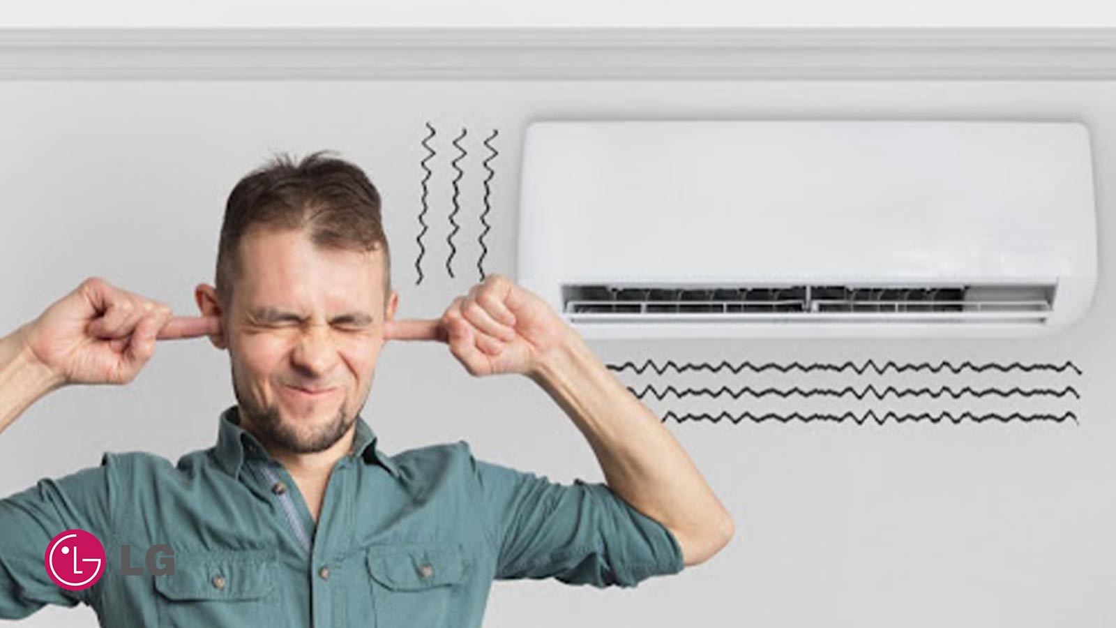 مشکلات مربوط به نصب، علت صدای زیاد کولر گازی ال جی