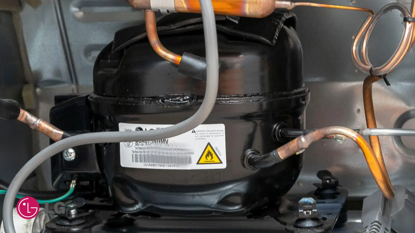 علت روشن نشدن موتور یخچال ال جی